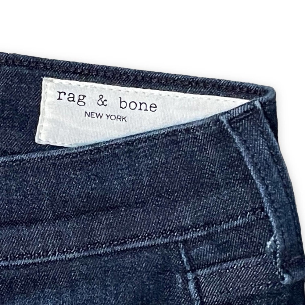 Rag & Bone Mid-Rise Skinny Leg with Raw Hem Jeans Women’s Size 27 - Picture 6 of 10